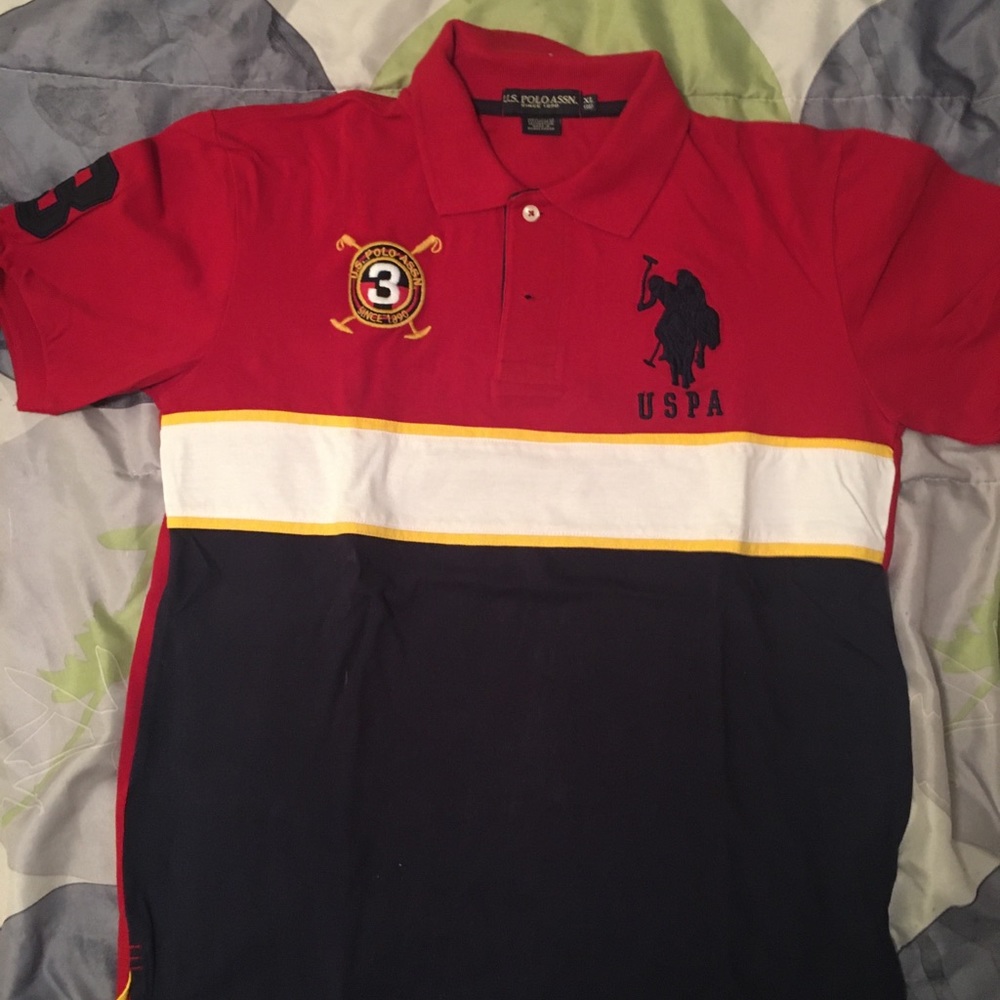 USPA Polo- Youth XL